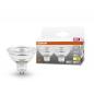 Preview: 2er Pack OSRAM GU5.3 LED MR 16 Strahler Star  6,5W wie 50W 120°-Abstrahlwinkel 2700K warmweißes Licht 12V